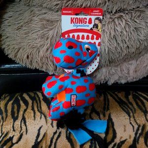 Kong Dog Dyno Signature Toy w/ Squeak New!
